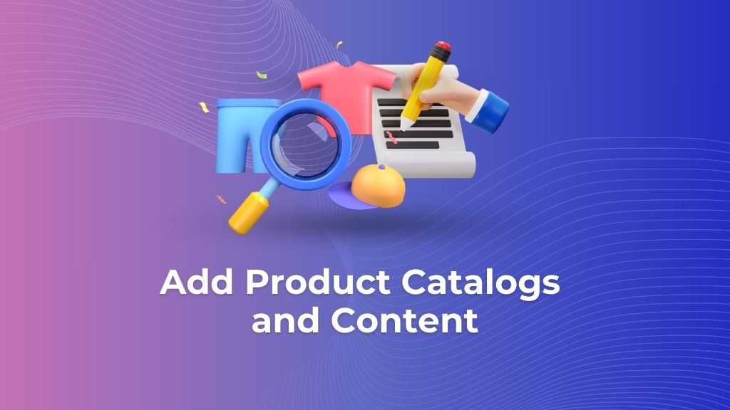 Add Product Catalogs